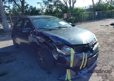 2014 Toyota Corolla Le z USA, uszkodzony, nr VIN 2T1BURHE7EC074546